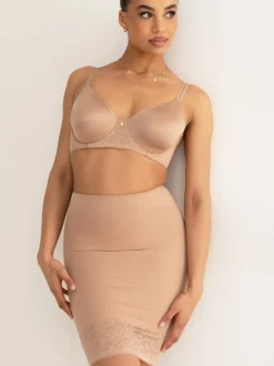Pour Moi Nude Effortless Tummy Control Half Slip Shapewear