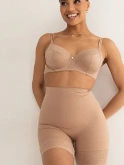 Pour Moi Nude Effortless Tummy Control Thigh Slimmer Shapewear