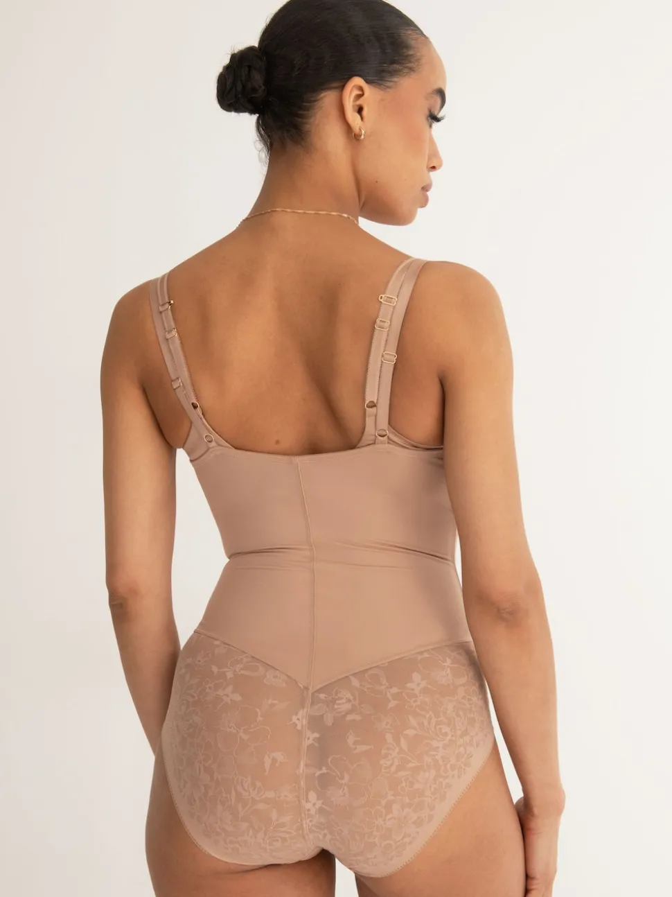 Pour Moi Nude Effortless Tummy Control Wear Your Own Bra Body Shapewear