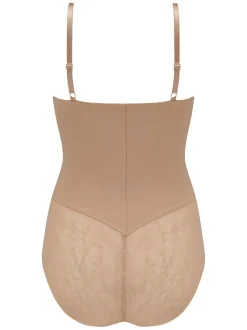 Pour Moi Nude Effortless Tummy Control Wear Your Own Bra Body Shapewear