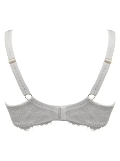 Pour Moi Pink Padded Bliss Printed Mesh Side Support Bra