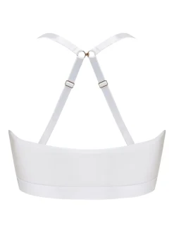 Pour Moi White India Front Fastening Underwired Bralette