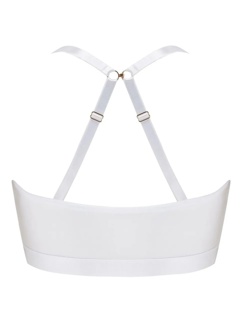 Pour Moi White India Front Fastening Underwired Bralette