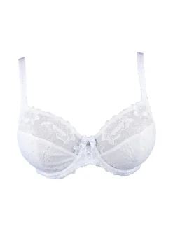 Pour Moi White Non Padded Sofia Bra
