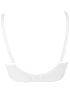 Pour Moi White Non Padded Flora Underwired Bra