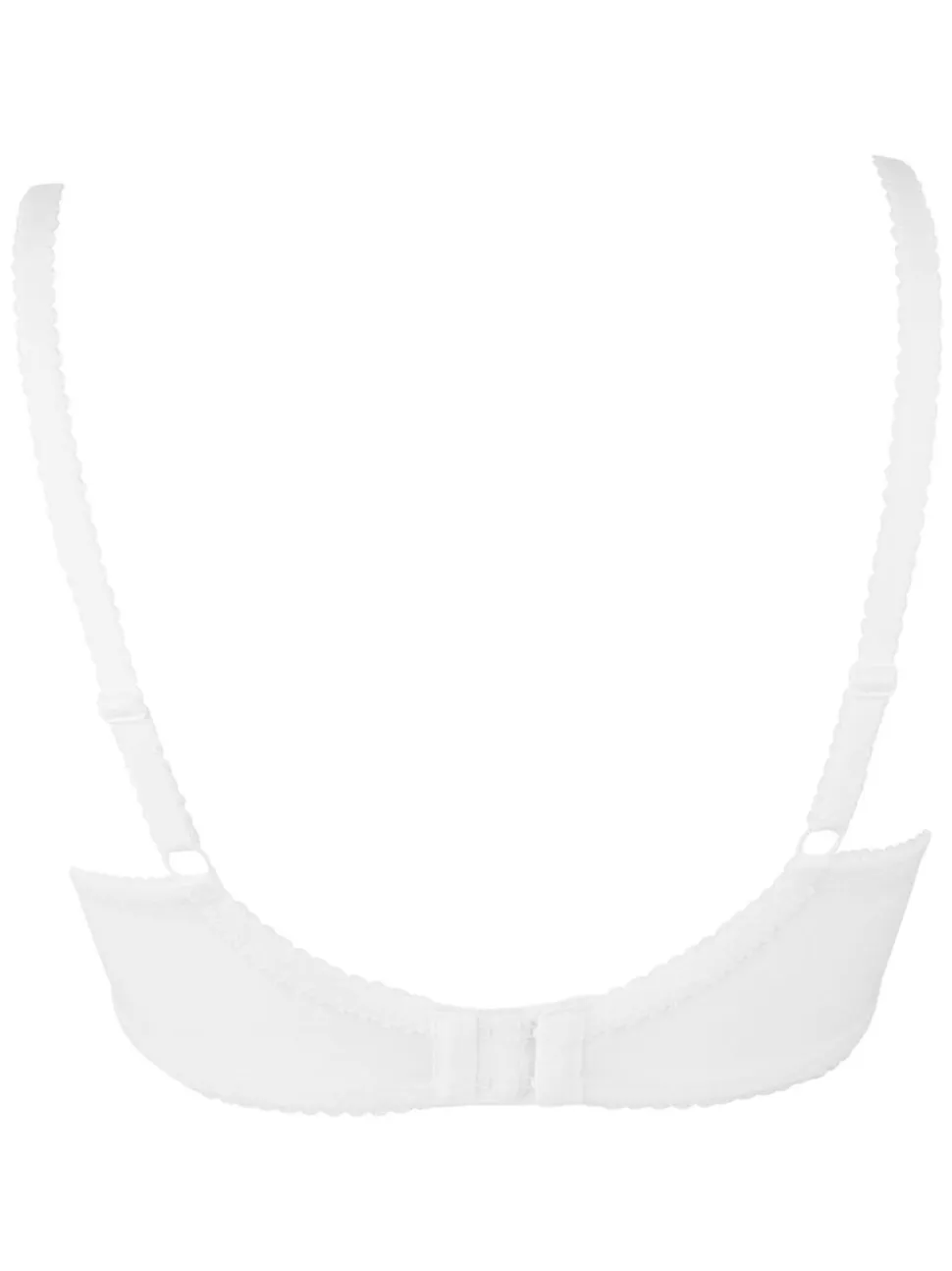 Pour Moi White Non Padded Flora Underwired Bra