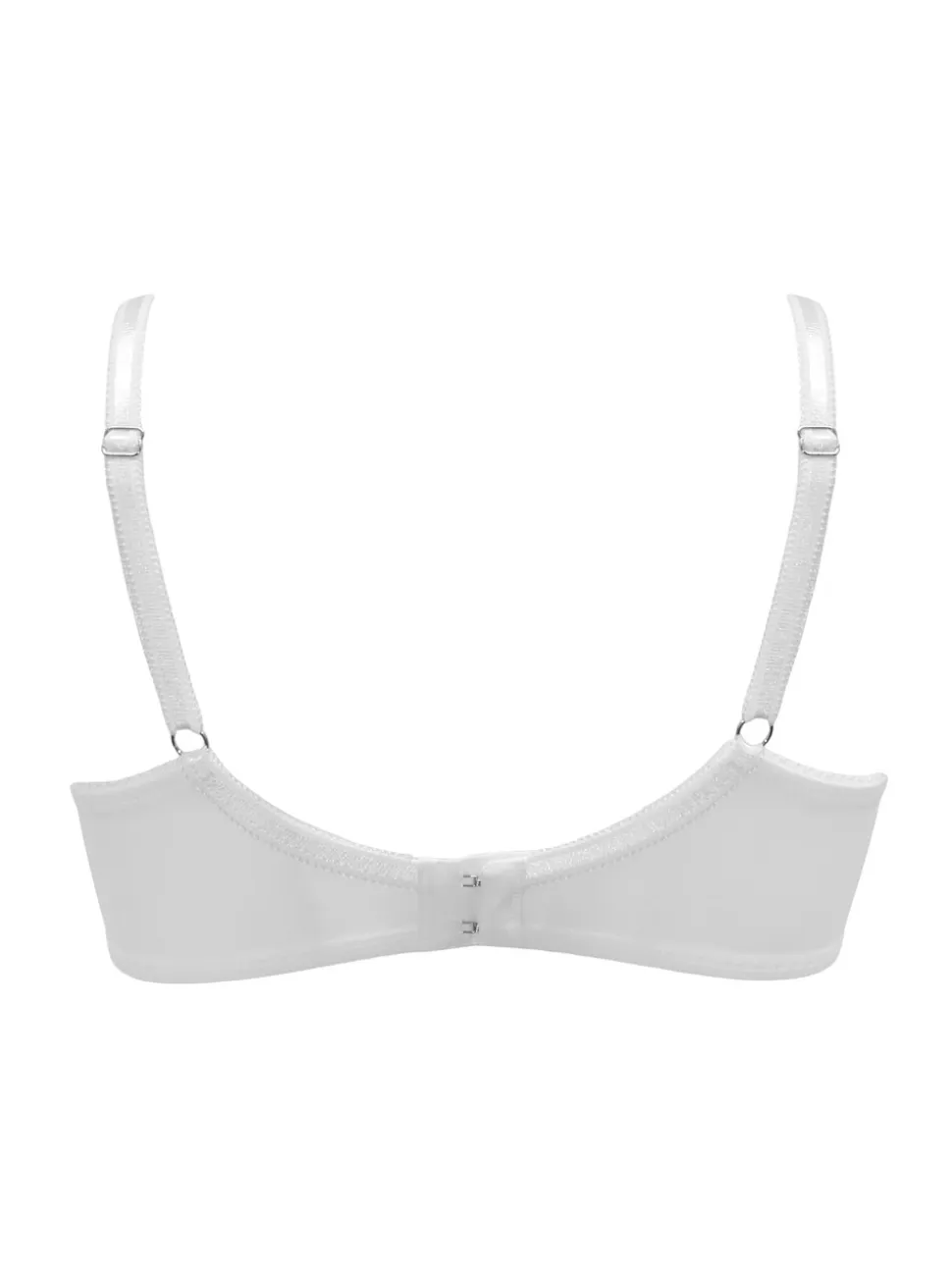 Pour Moi White Non Padded Underwired Fleur Balconette Bra