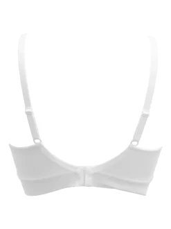Pour Moi White Non Wired Love to Lounge Cotton Non Wired Bra