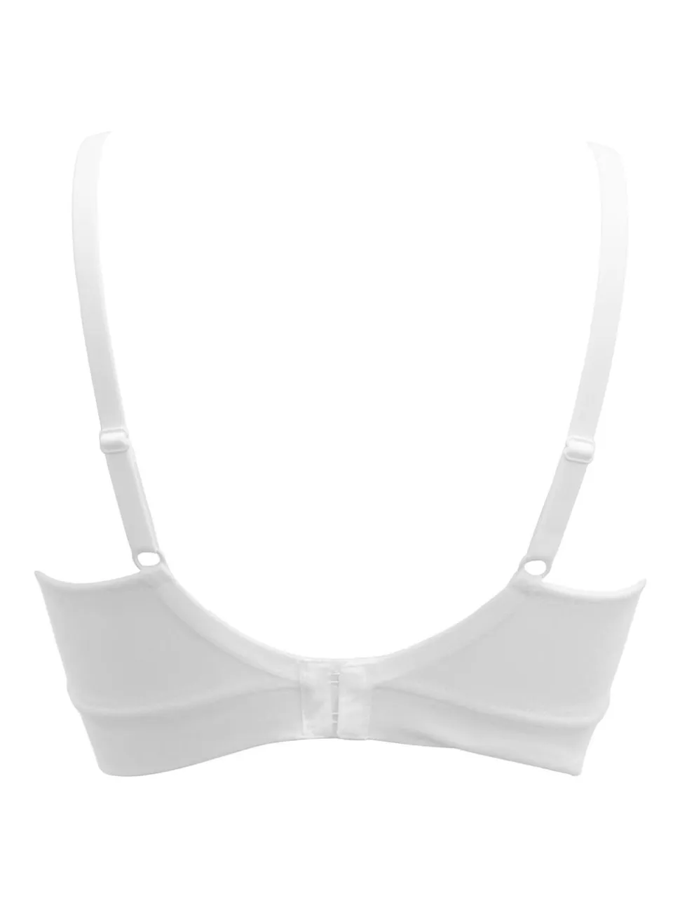 Pour Moi White Non Wired Love to Lounge Cotton Non Wired Bra