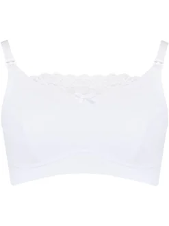 Pour Moi White Nursing Rebel Longline Multiway Strapless Bra