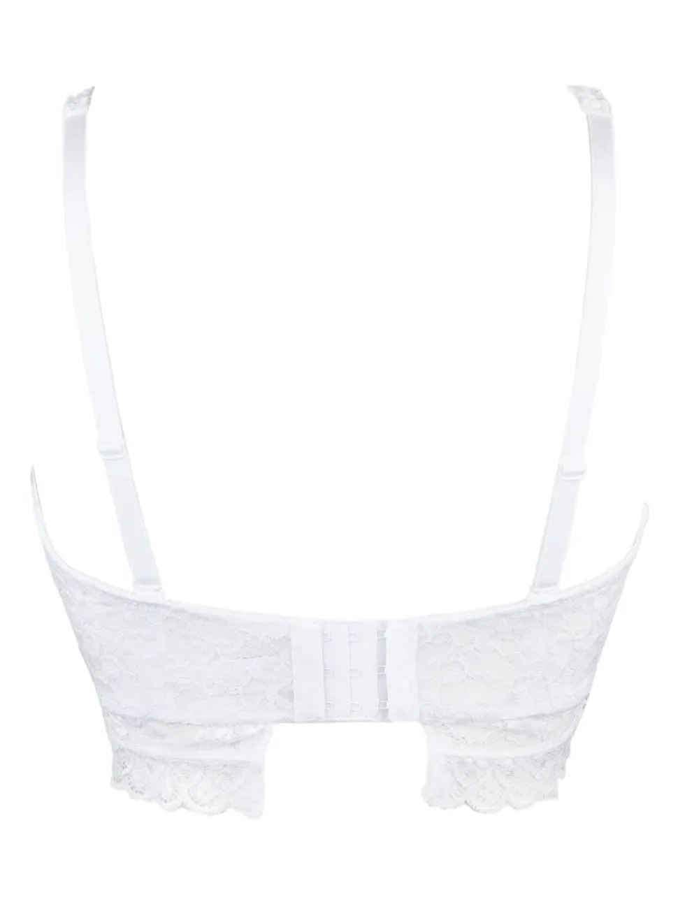 Pour Moi White Strapless Rebel Bra