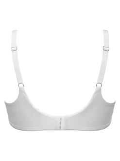 Pour Moi White Viva Luxe Non-Padded Side Support Bra