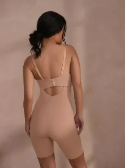 Praline Nude DD+ Minimising Bandeau Tummy Control Thigh Smoother