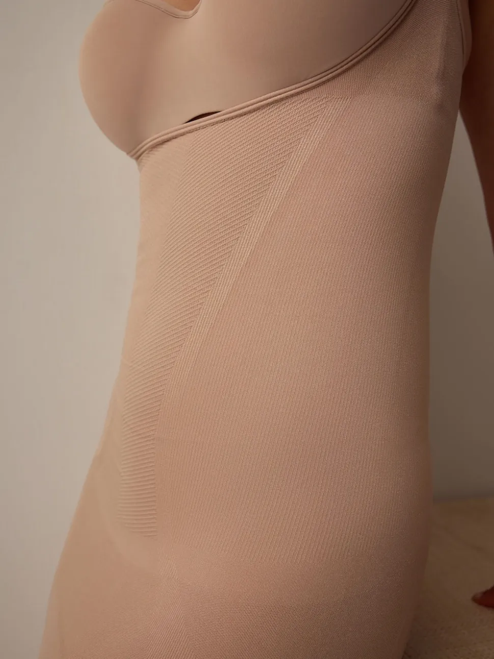 Praline Nude Firm Tummy Control Wear Your Own Bra Slip