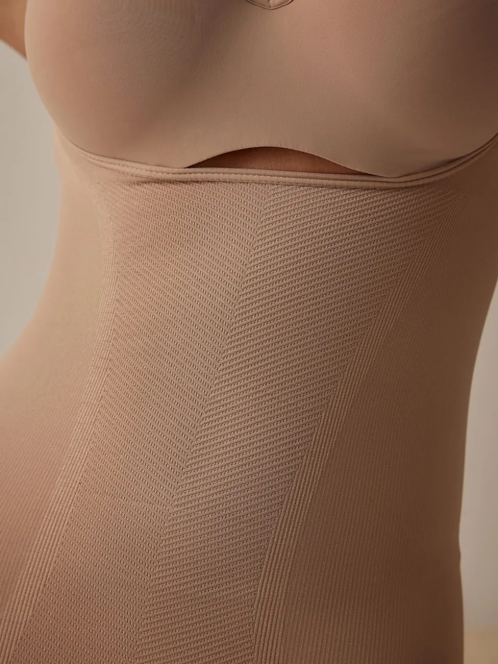 Praline Nude Firm Tummy Control Wear Your Own Bra Slip