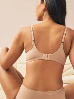 Praline Nude Full Cup A-E Smoothing Ultimate Comfort Bras 2 Pack