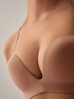 Praline Nude Push Up Non Wire Multiway Bra