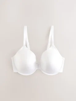 Praline Nude/White Full Cup A-E Smoothing Ultimate Comfort Bras 2 Pack