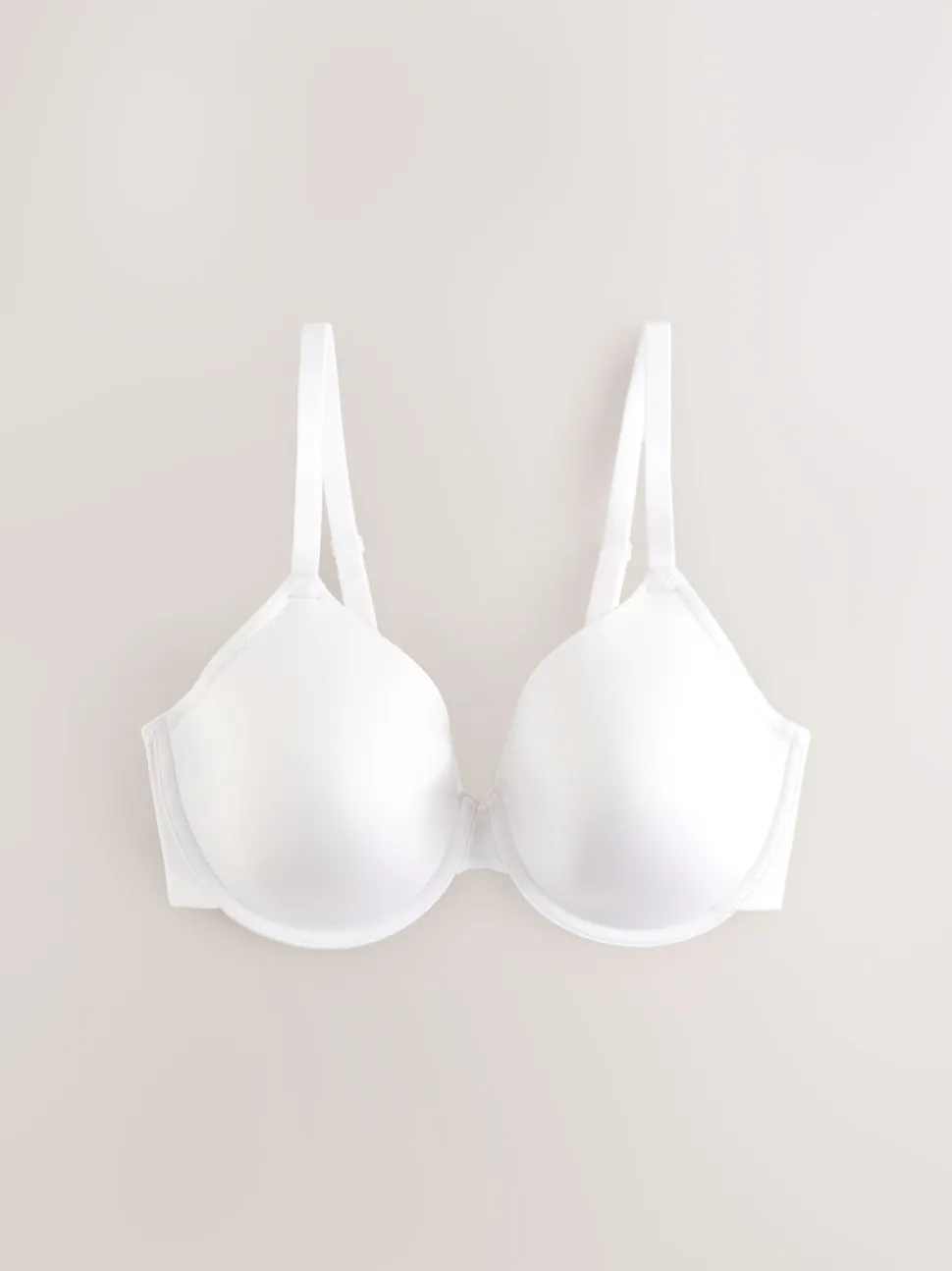 Praline Nude/White Full Cup A-E Smoothing Ultimate Comfort Bras 2 Pack