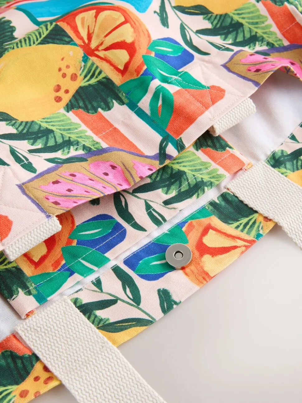 Print Cotton Shopper Bag