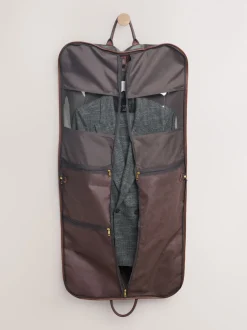 Print Monogram Suit Carrier Bag