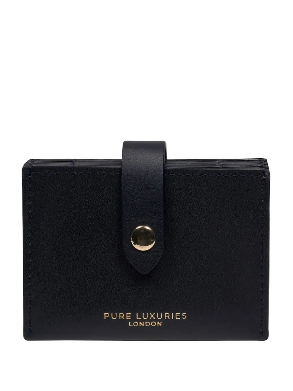 Pure Luxuries London 'Allie' Leather Accordion Card Holder