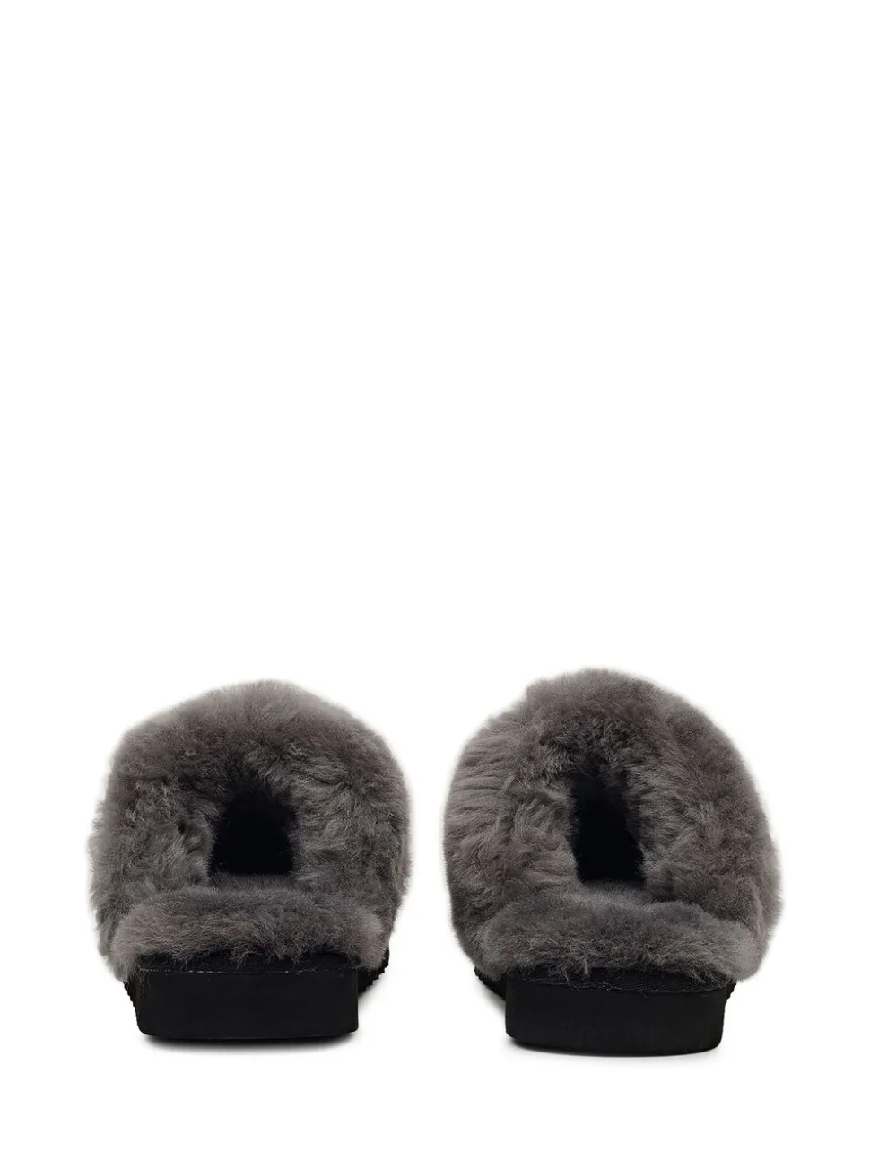 Radley Black Maple Lane Shearling Cuff Mule Slippers