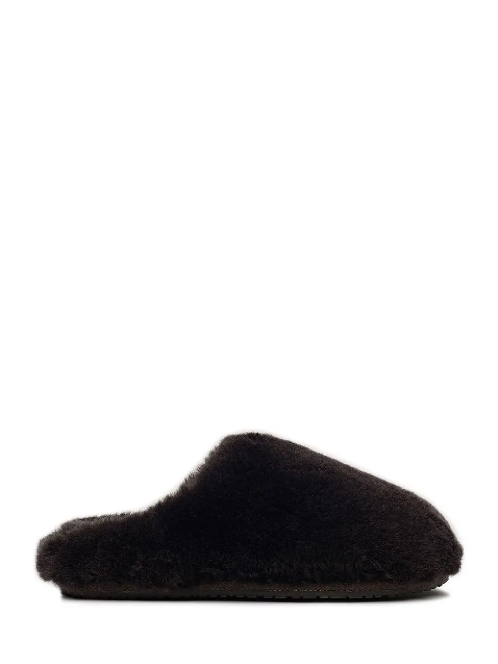 Radley Brown Cloud Street Shearling Fluff Mule Slippers