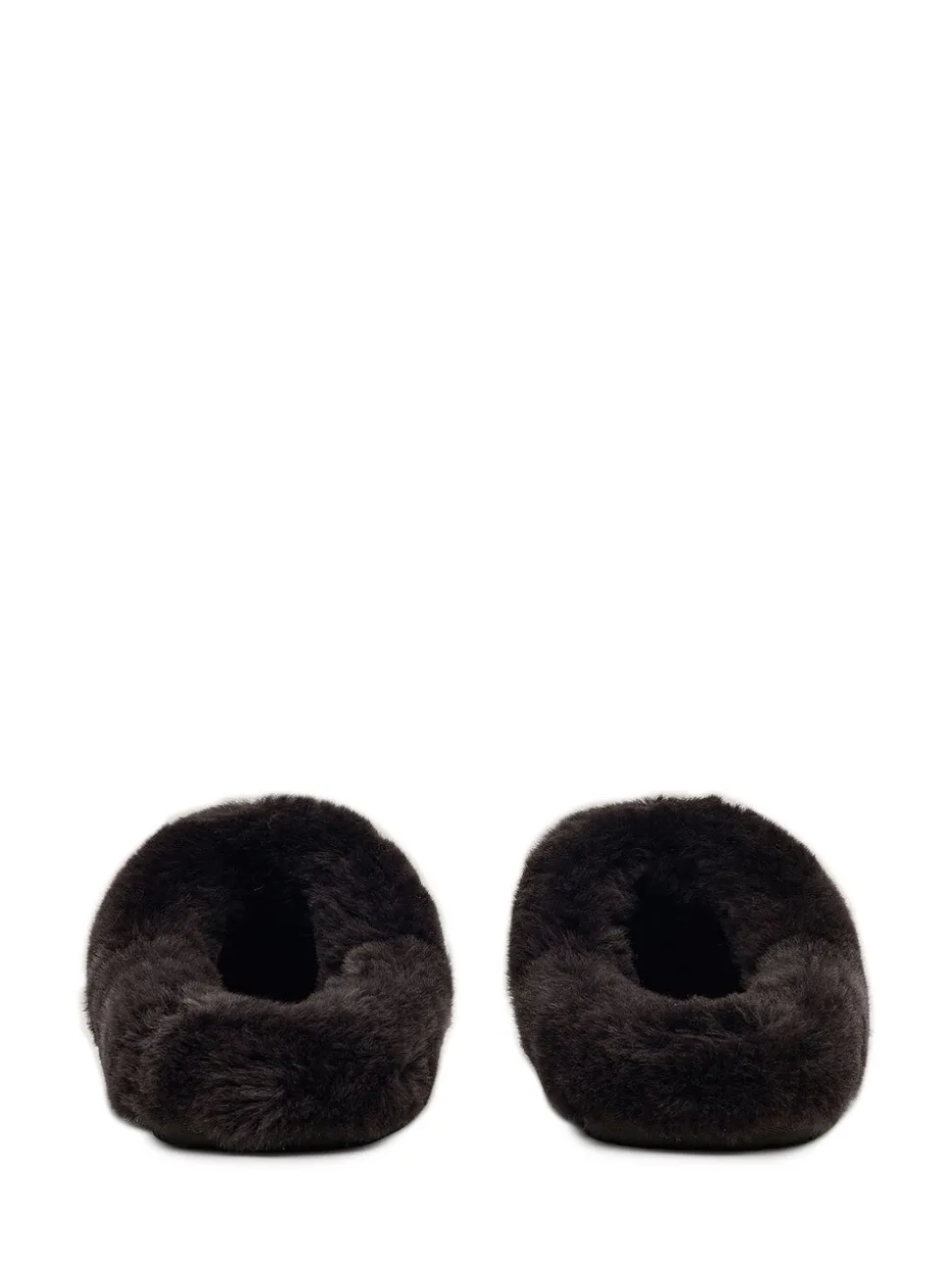 Radley Brown Cloud Street Shearling Fluff Mule Slippers