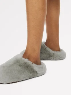 Radley Green Cloud Street Shearling Fluff Mule Slippers