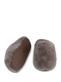 Radley Light Brown Cloud Street Shearling Fluff Mule Slippers