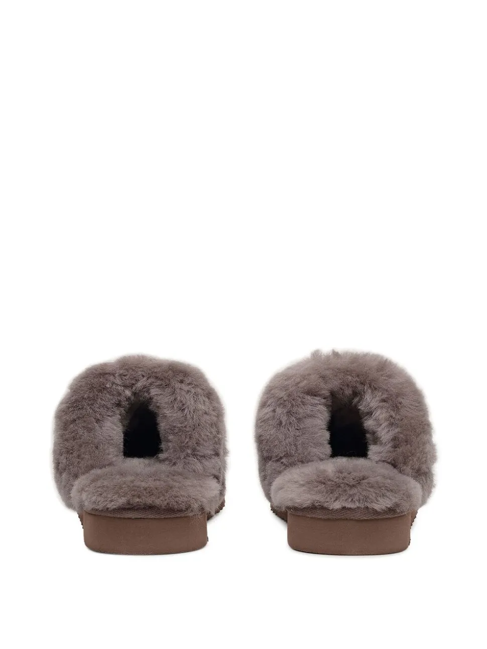 Radley Light Brown Maple Lane Shearling Cuff Mule Slippers