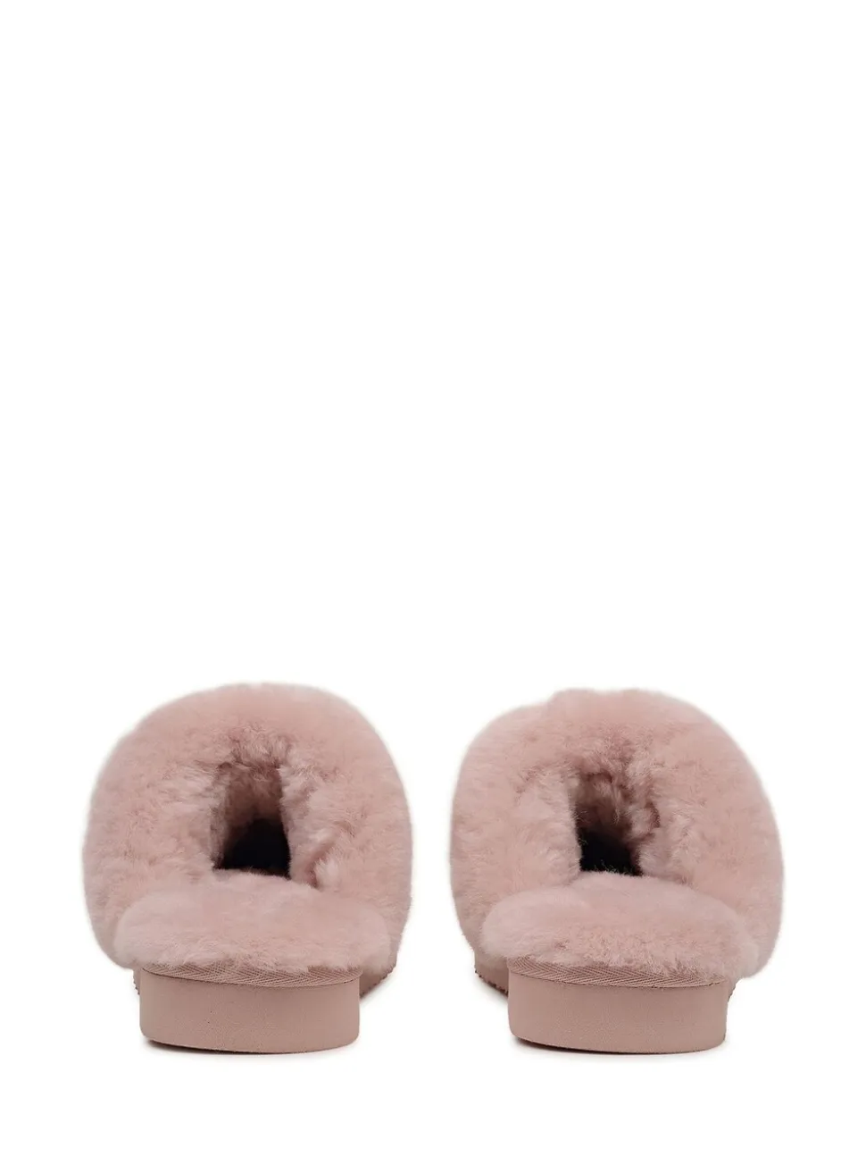 Radley Pink Maple Lane Shearling Cuff Mule Slippers
