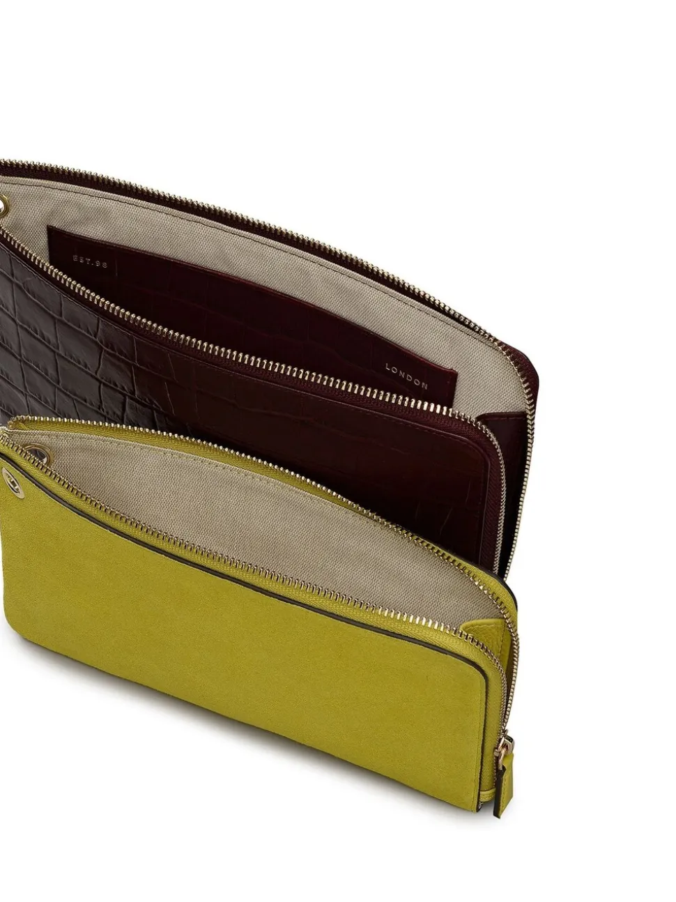 Radley Red Elms Crescent Multi-Compartment Pouch