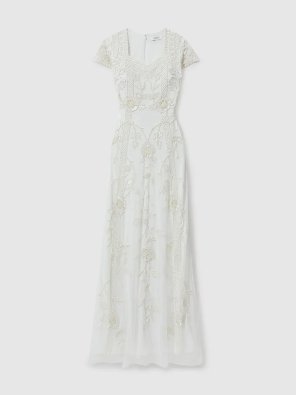 Raishma Floral Beaded Maxi Dress