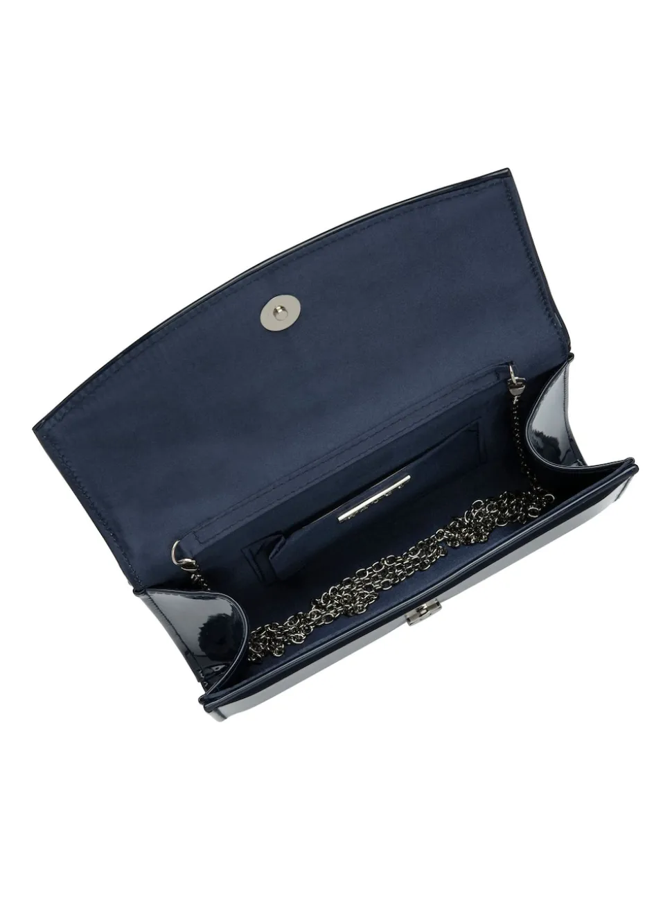 Ravel Blue Chain Strap Clutch Bag