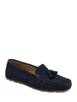 Ravel Blue Leather Loafers