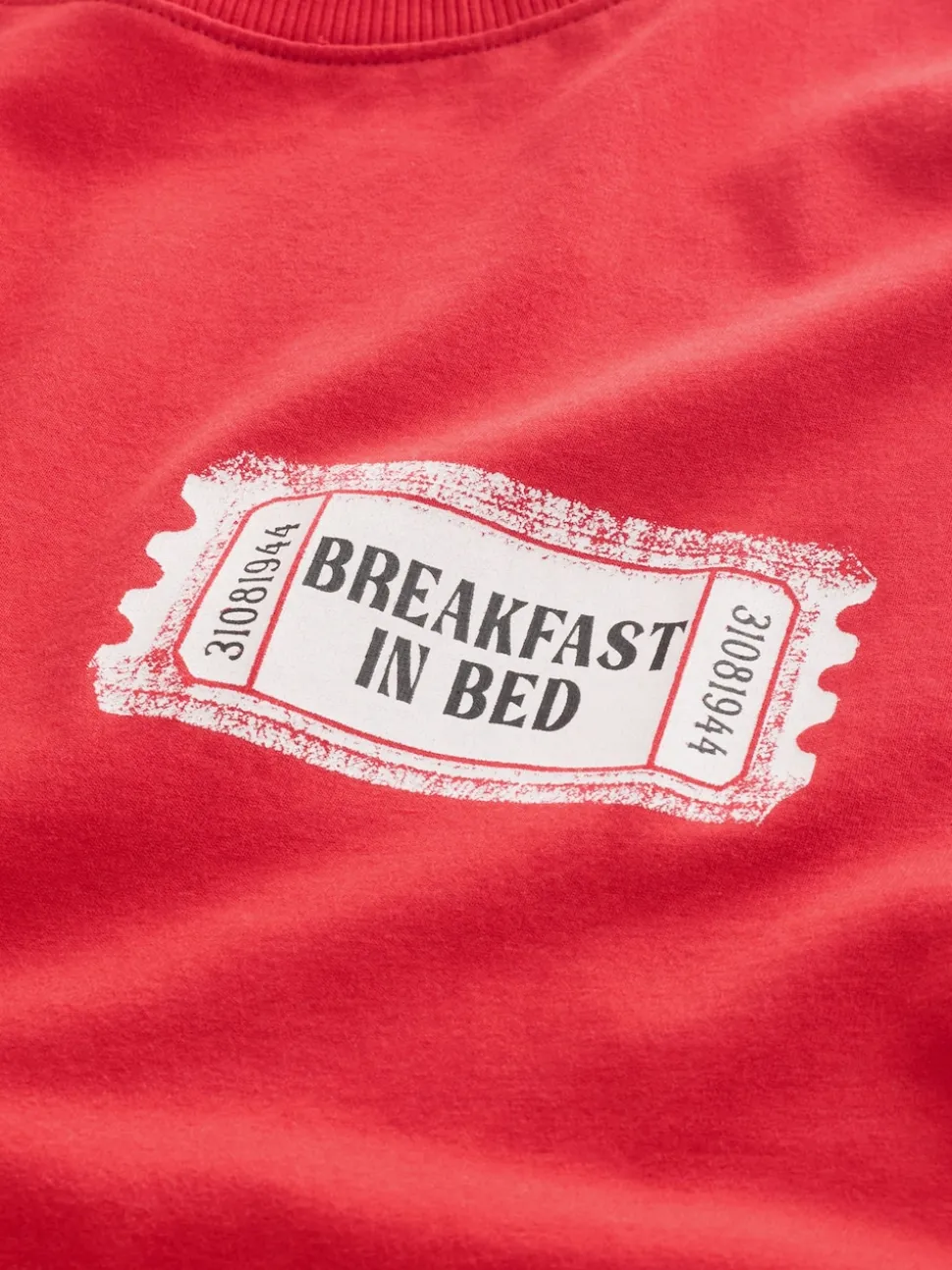 Red Graphic Short Sleeve Pyjamas