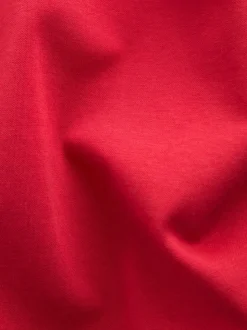 Red Heavyweight Short Sleeve Crew Neck T-Shirt
