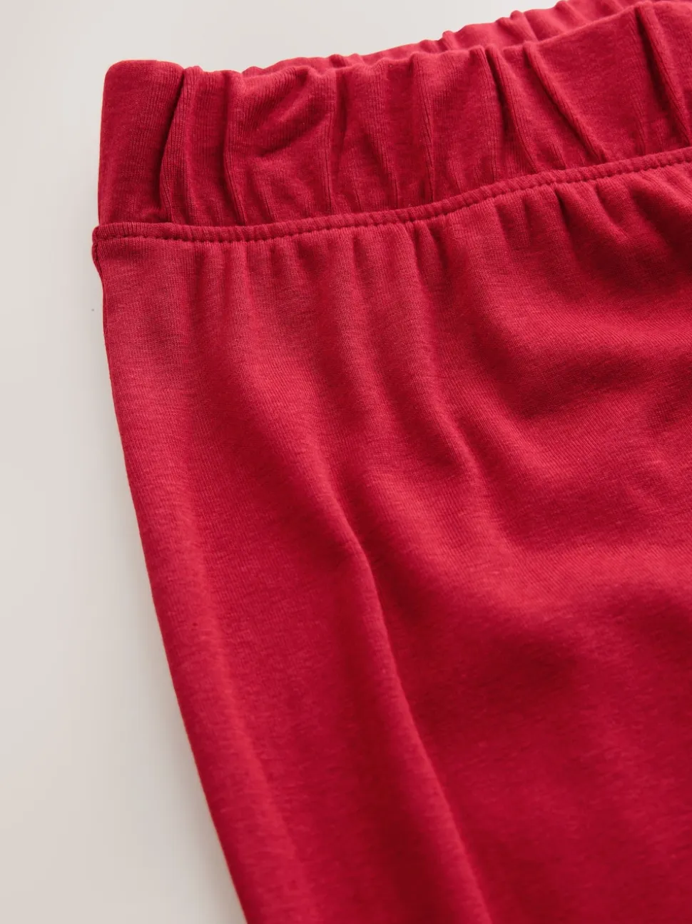 Red Maternity Supersoft Wide Leg Trousers
