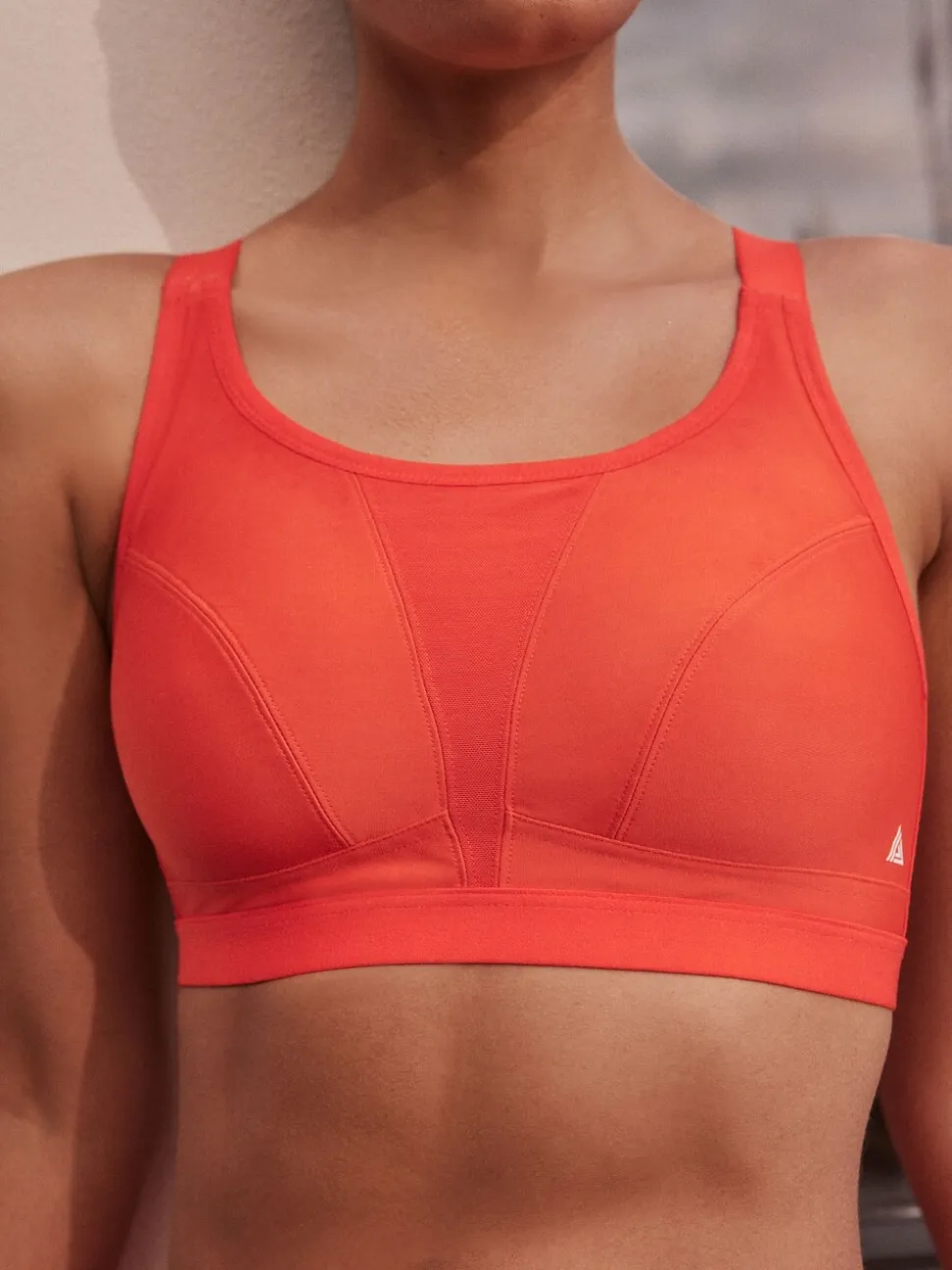 Red/Black Active Sports High Impact Dry Tech Crop Tops 2 Pack