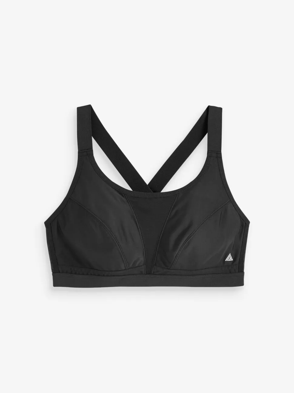 Red/Black Active Sports High Impact Dry Tech Crop Tops 2 Pack