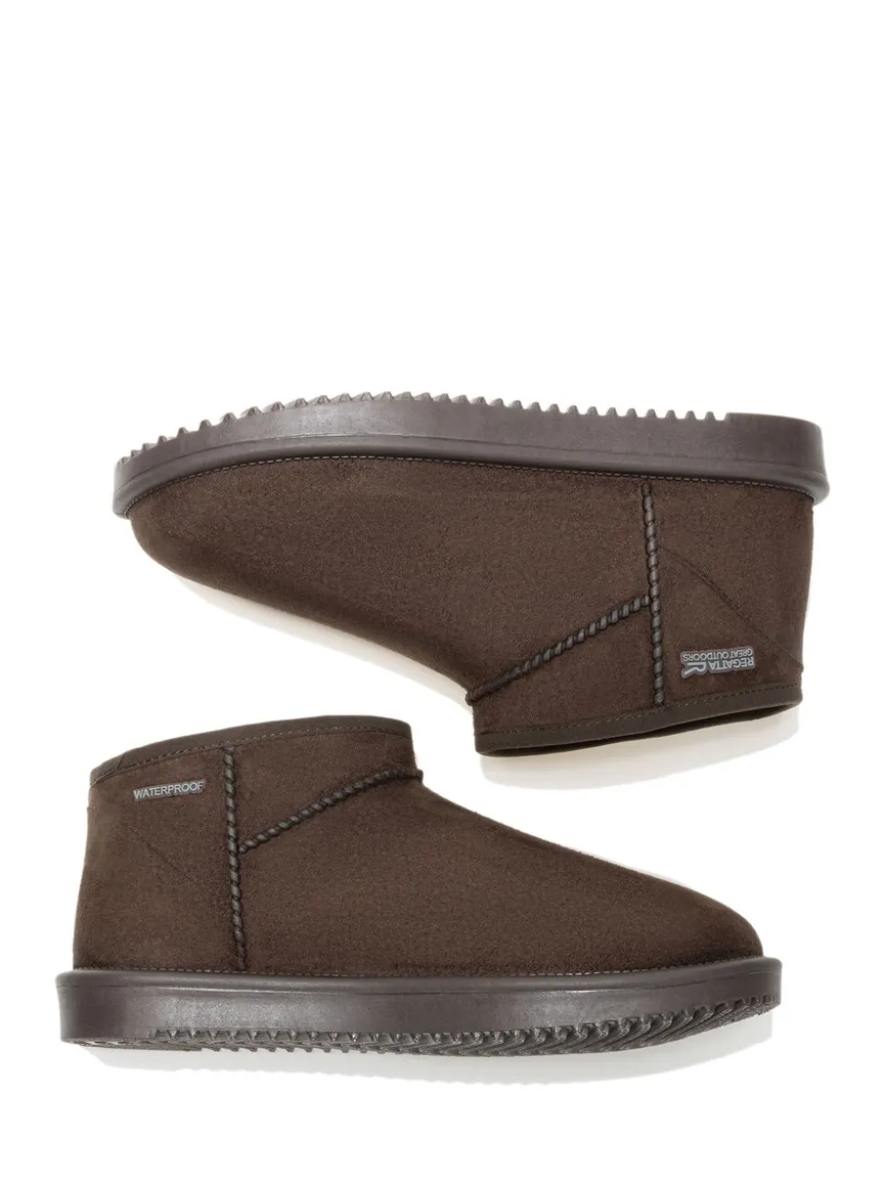 Regatta Beige Adult Risley Short Cosy Lined Waterproof Boots