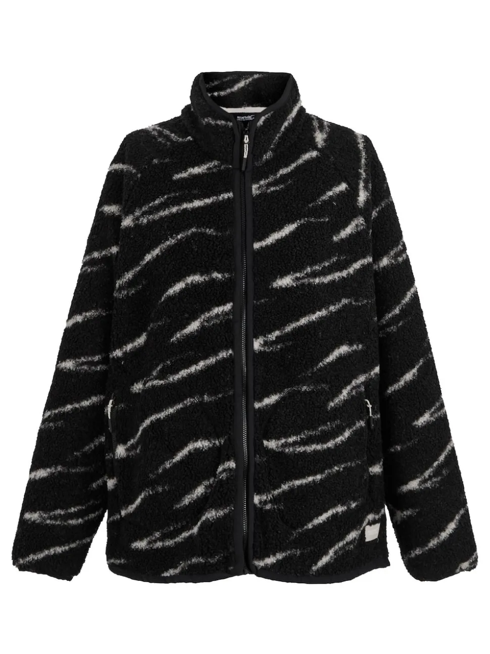 Regatta Black Frankie Borg Full Zip Fleece