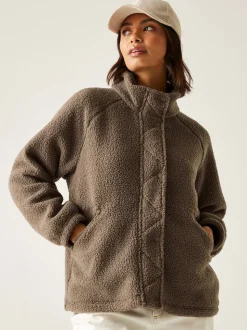 Regatta Brown Emilica Borg Fleece