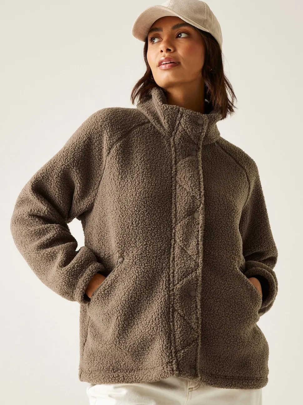 Regatta Brown Emilica Borg Fleece