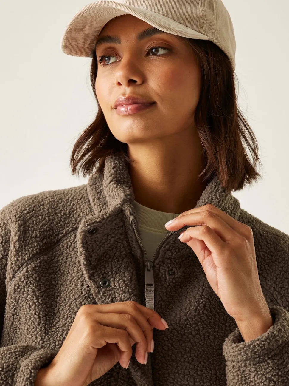 Regatta Brown Emilica Borg Fleece