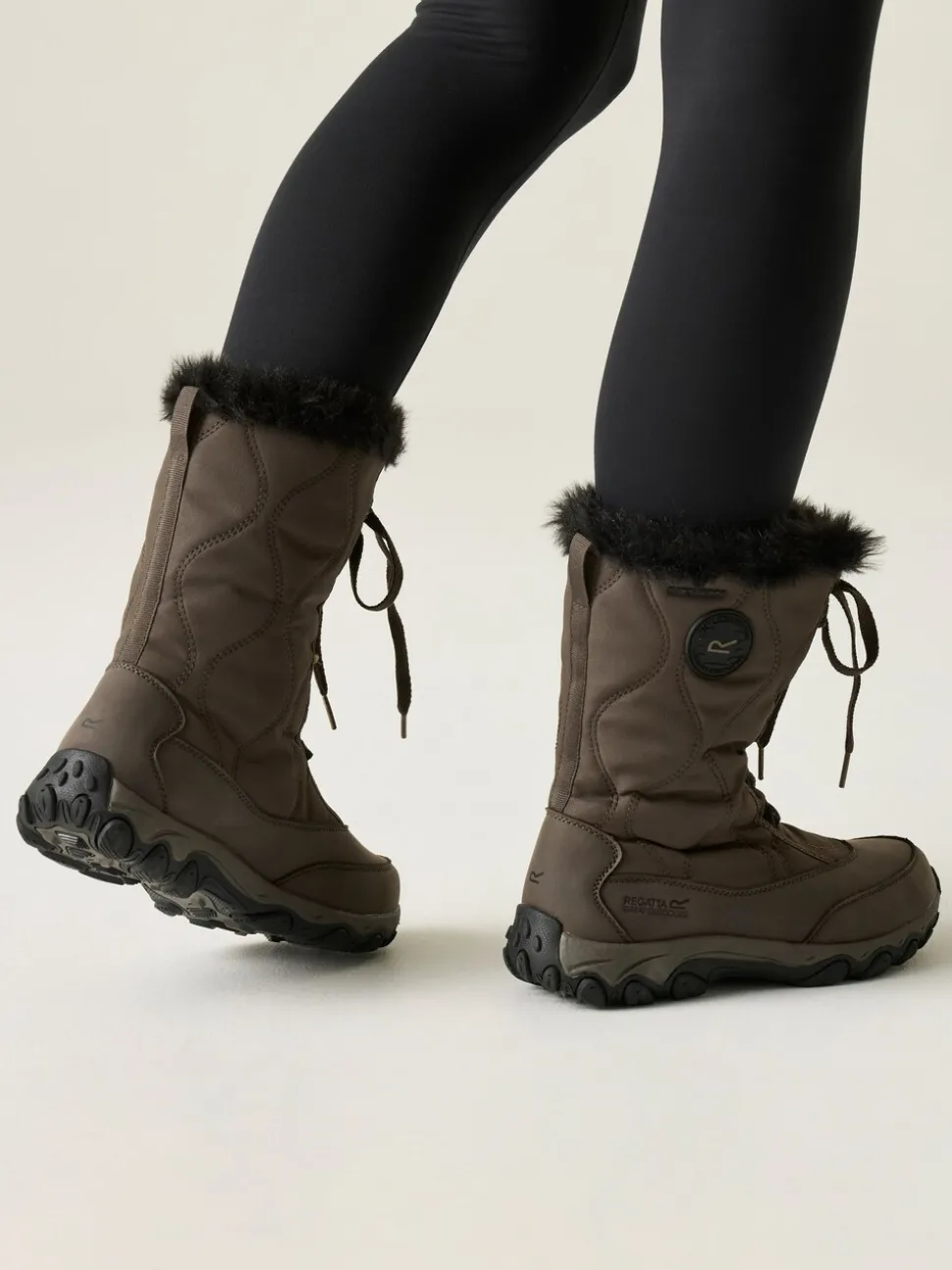 Regatta Brown Kirkwood Water Resistant TecFoam Boots