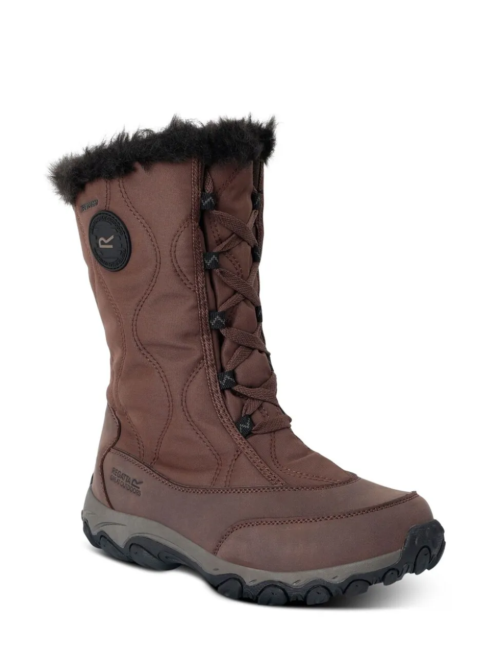 Regatta Brown Kirkwood Water Resistant TecFoam Boots