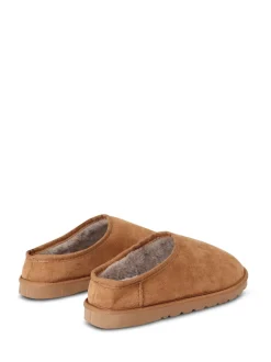 Regatta Brown Solace Slipper Faux Fur Slippers
